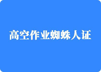 十大免费看的操逼网站高空作业蜘蛛人证